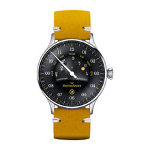 Meistersinger Astroscope Day-Date Analog Dial Color Black Men Watch - S-As902Y (M)