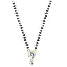 Youbella American Diamond Mangalsutra Jewellery For Girls And Women