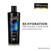 TRESemme Hydra Matrix Shampoo With Polyglutamic Acid for 100H of Hydrated, Fluid Hair