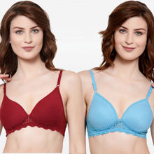 Quttos Wirefree T-Shirt Padded Bra - Multi-Color