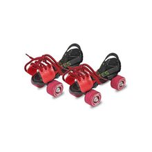 Viva Skates Roller Skates for Seniors (Red) (Adjustable)