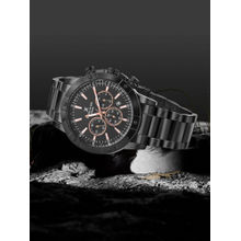 Daniel Klein Exclusive Men Black Round Dial Analog Watch - DK.1.14095-2 (M)