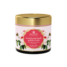 Just Herbs Rose Exfoliating Body Scrub with Oatmeal & Cane Sugar for Soft Skin