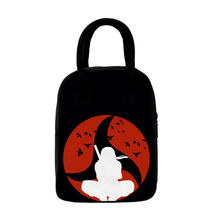 Crazy Corner Itachi Mangekyou Naruto Printed Insulated Canvas Lunch Bag