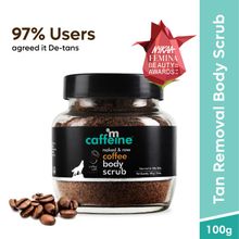 MCaffeine Exfoliating Coffee Body Scrub For Tan Removal & Soft-Smooth Skin - 100% Natural