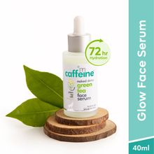 MCaffeine Vitamin C Green Tea Hydrating Face Serum for Glowing Skin - Reduces Dark Spots