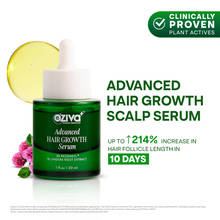OZiva Advanced Hair Serum with Redensyl, Balances Scalp Microbiome & Reactivates Hair Growth Cycle