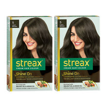 Streax Hair Colour - Light Brown 5 Pack Of 2