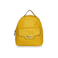 Giordano Women's Mustard Solid Backpack
