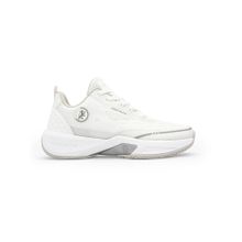 Red Tape Men's Solid White Basketball Shoes