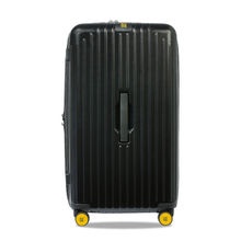 EUME Trunk Check-In Plus Luggage 66 Cm Trolley Bags for Travel Charcoal Black (M)