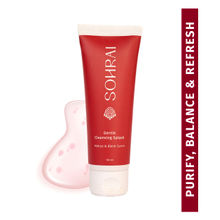 SOHRAI Gentle Cleansing Splash | Foaming Face Wash for Glowing, Blemish-Prone & Sensitive Skin