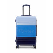 Tommy Hilfiger Unisex Triton Pro Hard Luggage Trolley Bag - Blue & Sky Blue