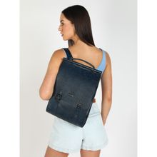 KLEIO Unisex Vegan Leather Solid Backpack Laptop Compartment For Men or Women
