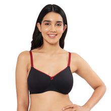 Amante Solid Padded Non-wired Full Coverage T-shirt Bra
