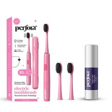 Perfora Perfect White Combo - Magic Whitening Serum And Electric Toothbrush (Hot Pink)