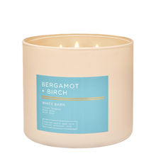 Bath & Body Works Bergamot + Birch 3-Wick Candle