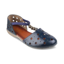 SOLE HEAD Blue Flat Sandal