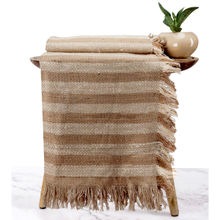 MiRooh Tarisa Earthy Pattern Brown Throw