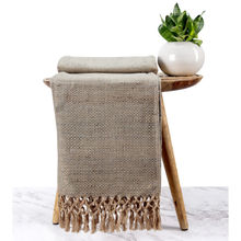 MiRooh Tarisa Earthy Pattern Brown Throw