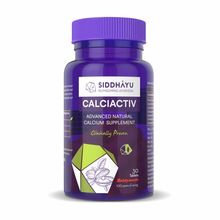 Siddhayu Calciactiv Calcium tablet for Women with Algae Calcium, for Healthier Bones