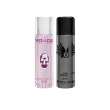 Police Wings Titanium + To Be Woman Deo Combo Set
