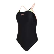 Speedo Thinstrap Racerback Swimsuit - Black