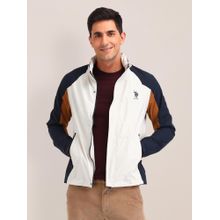 U.S. POLO ASSN. Colorblock Multi-Colour Full Sleeves Hoodie
