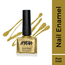Nykaa Gold Rush Nail Lacquer - Flicker Gold 114