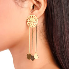 Zohra Handcrafted & Gold Plated Kaia Earrings Small