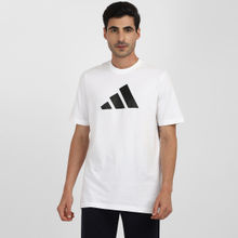 adidas M Fi 3bar Tee White Walking T-shirt