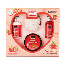 Bryan & Candy Strawberry Body Care Heart Kit Collection for Women and Men