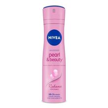 NIVEA Pearl & Beauty Radiance Deodorant For WoMEN, 48 Hr Odor Protection, 0% Alcohol
