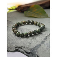 Ornate Jewels Unisex Round Beads Stretchable Bracelet
