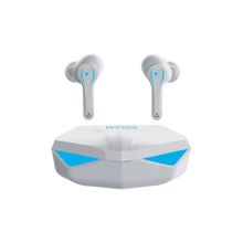 Wings Pro Gaming TWS, Bluetooth5.0 with Mic, 65ms Latency, MEMS Mic, Touch Control, (White) White