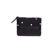 Astrid Black Printed Pouch