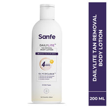 Sanfe Dailylite Tan Removal Body Lotion For Women, Detan Lotion Remove Tan, 6% Glycolic Acid, SPF 30