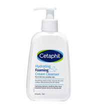 Cetaphil Hydrating Foaming Face Wash For Men, Cleanser With Niacinamide & Aloe Pollution Defense