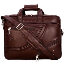 Leather World Laptop Office 15.6 inch Messenger bag and Expandable Bottom (M)