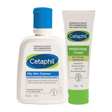 Cetaphil Oil Skin Cleansing & Moisturizing Combo