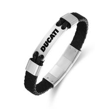 Ducati Men Expedition Black Bracelet