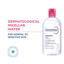 Bioderma Dermatological Micellar Water Sensibio H2O - Gently Removes Makeup Prevents Clogged Pores