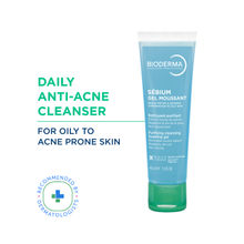 Bioderma Cleanser - Sebium Gel Moussant - Acne Defence Cleanser For Oily Acne Prone Skin