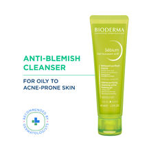Bioderma Sebium Gel Moussant Actif Cleanser with Salicylic & GlycolicAcidforAcneProne,OilySkin