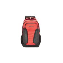 The Vertical Journey Textured Backpack Red