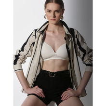 Vero Moda Intimates White Full Coverage Padded Non-Wired Bra