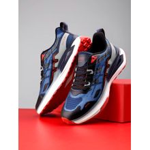 Bacca Bucci Axiom Mens Running Shoes - Navy Blue