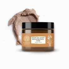 Forest Essentials Nourishing Facial Scrub for Dry Skin - Black Sesame & Jaggery Ayurvedic Face Scrub