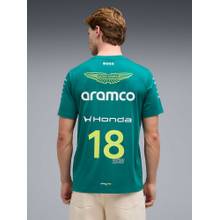 Puma X Aston Martin Aramco F1 Team Replica Stroll Jersey Green