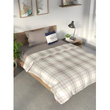 Nautica Green Pure Cotton Flannel Filling Dohar (Single)